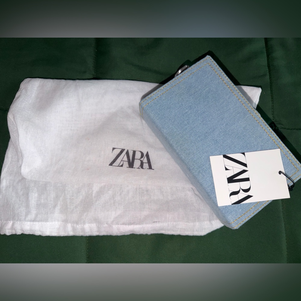 Zara Light Blue Women's Wallet